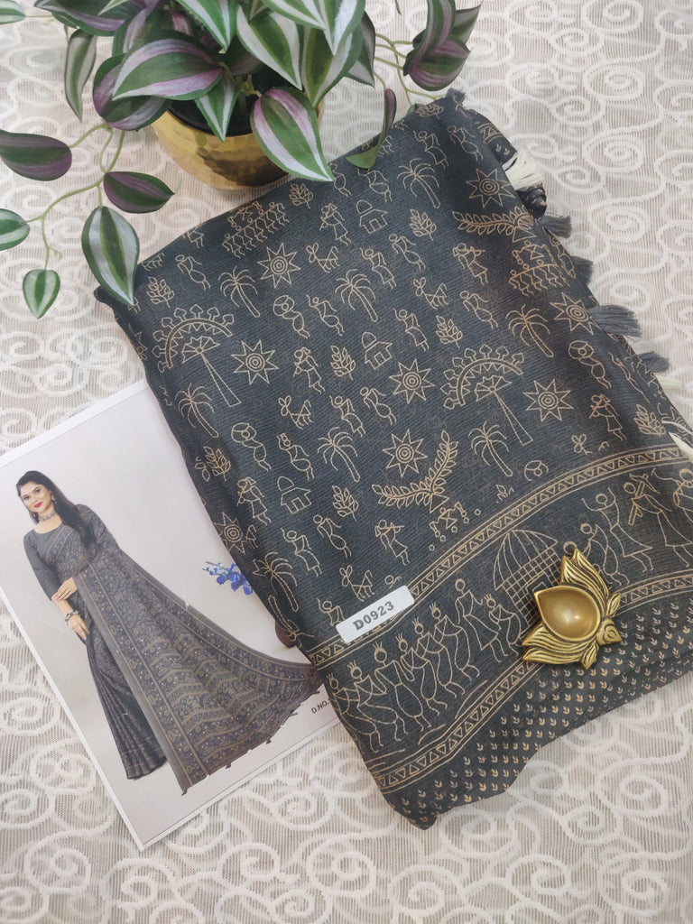 Designer Synthetic Saree #D0923