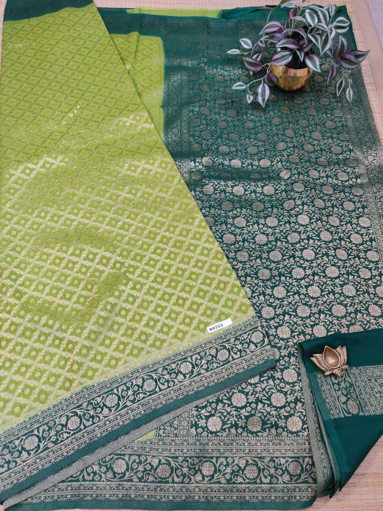 Semi Banarasi Georgette #D0753