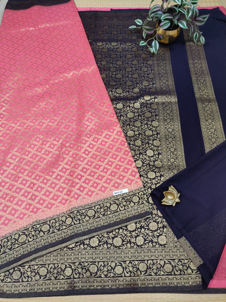 Semi Banarasi Georgette #D0747