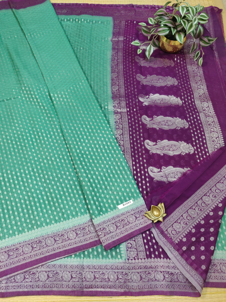 Semi Banarasi Georgette #D1093