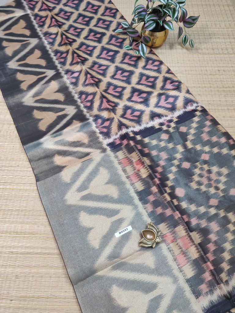 Printed Rawsilk #D0597