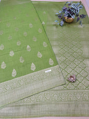 Semi Banarasi Saree #D1012