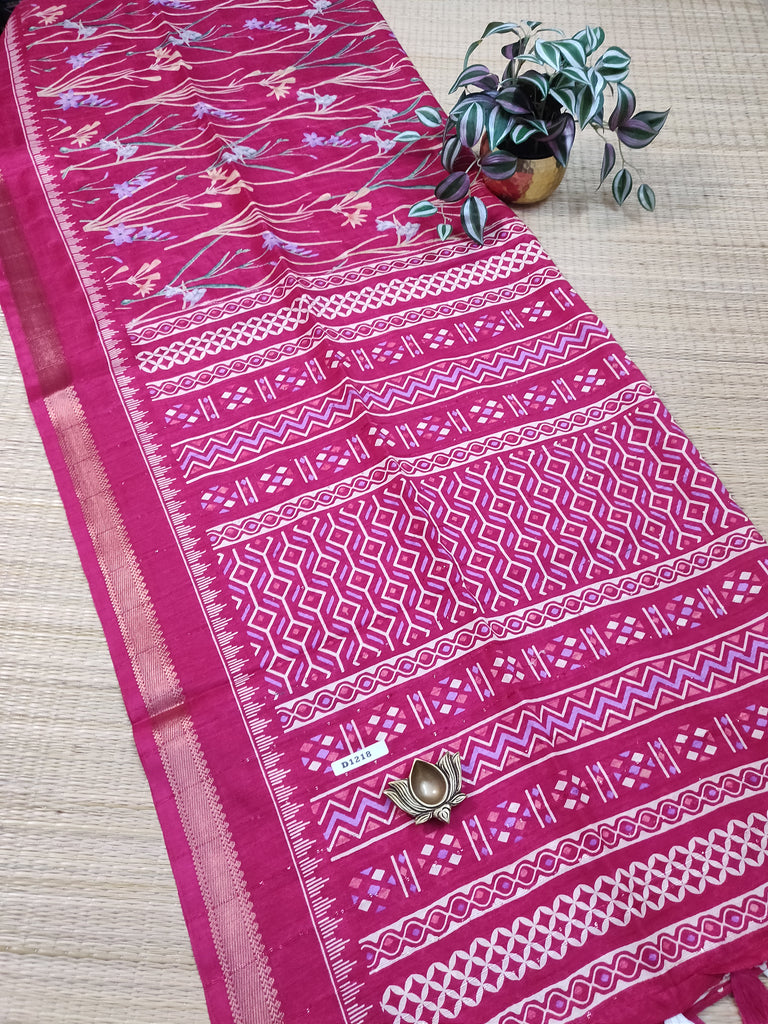 Printed Silk #D1218