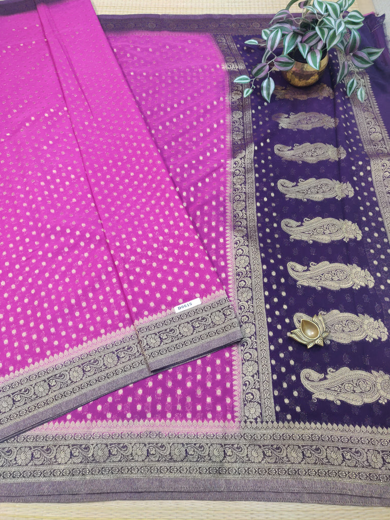 Semi Banarasi Georgette #D0615