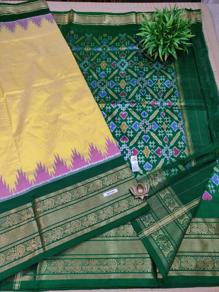 Pure Ikkat Silk #D2599