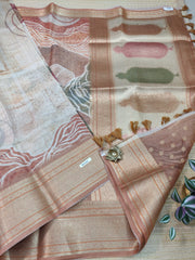 Kota Soft Tissue Saree #D2164