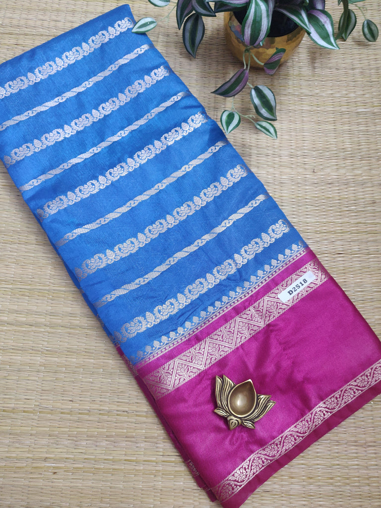 Semi Banarasi Georgette # D2518