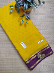 Pure Crepe Silk Saree #D2968