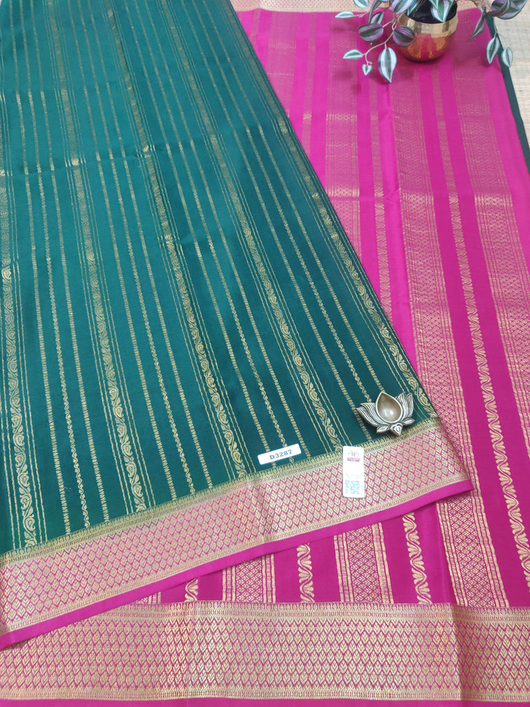 Pure Crepe Silk Saree #D3287