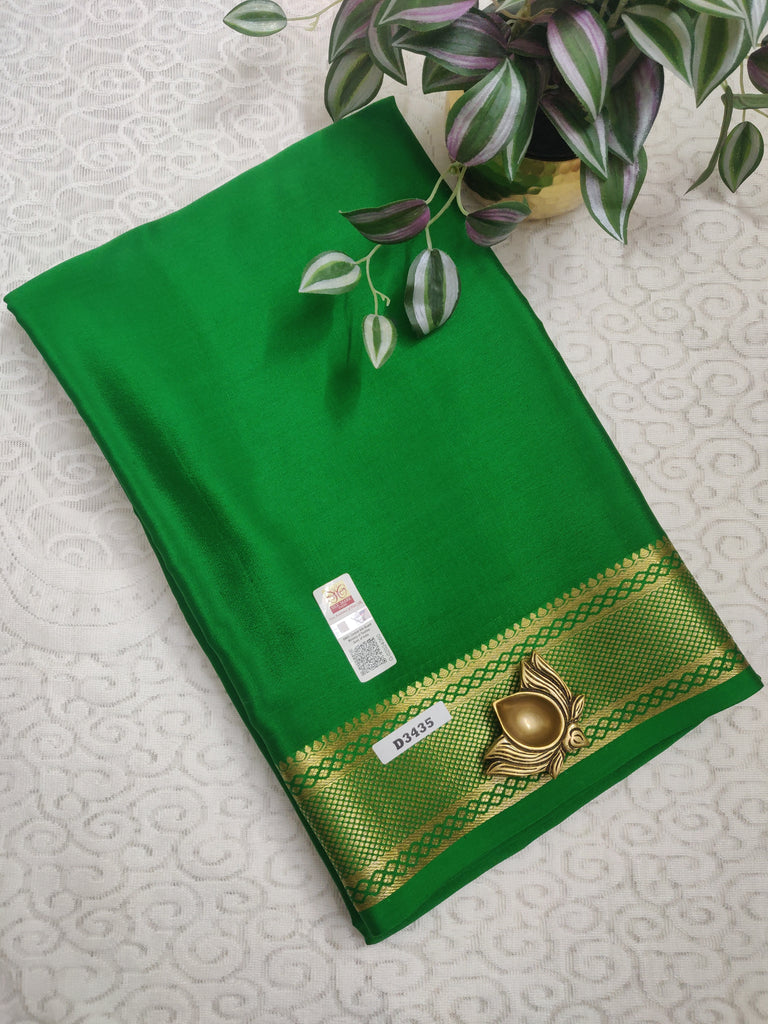 Pure Crepe Silk Saree #D3435