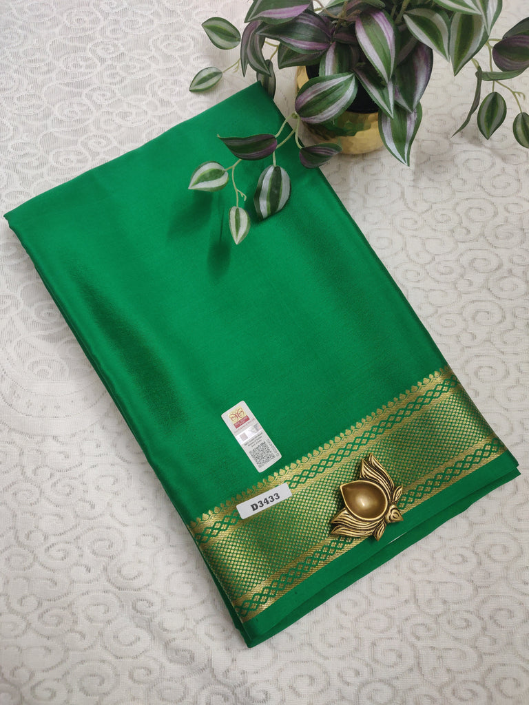 Pure Crepe Silk Saree #D3433