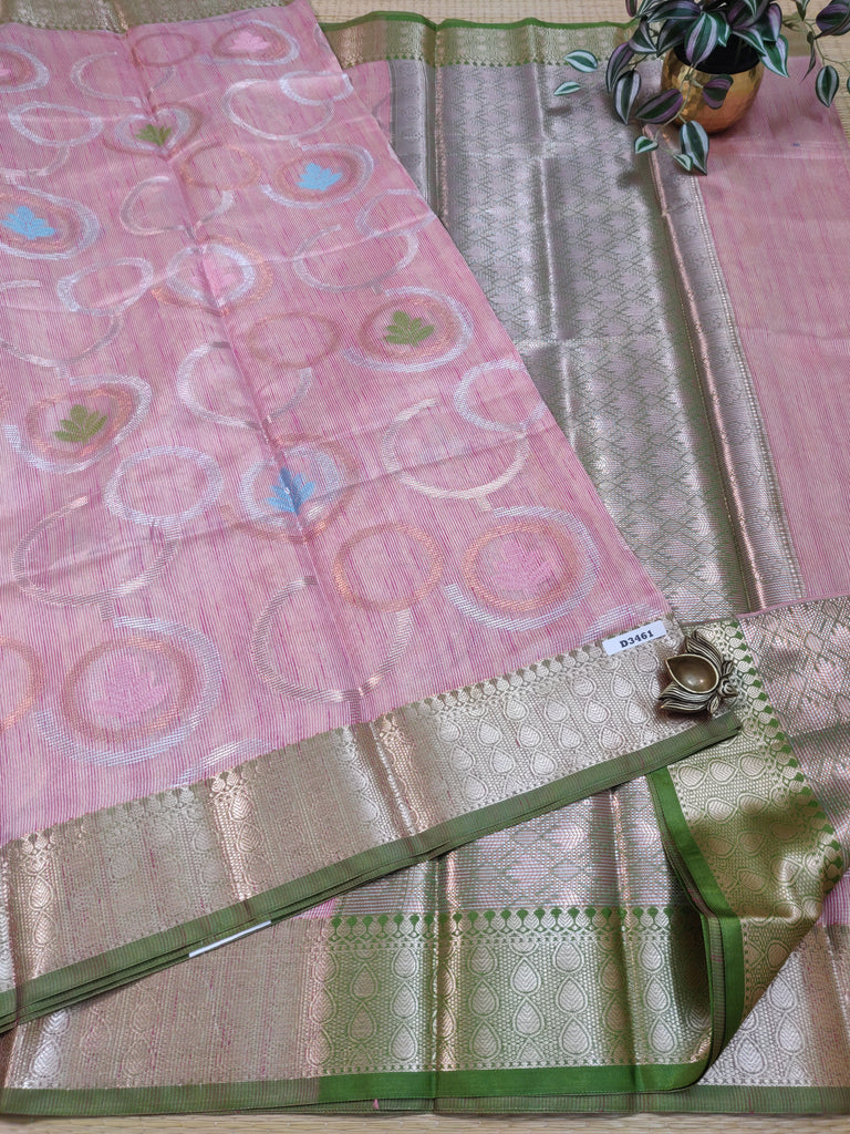 Varanasi tissue banarasi silk saree – www.vannamayil.com