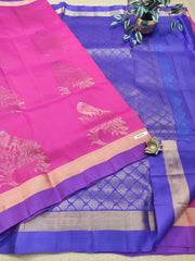 Silk Mix Sarees #D4029