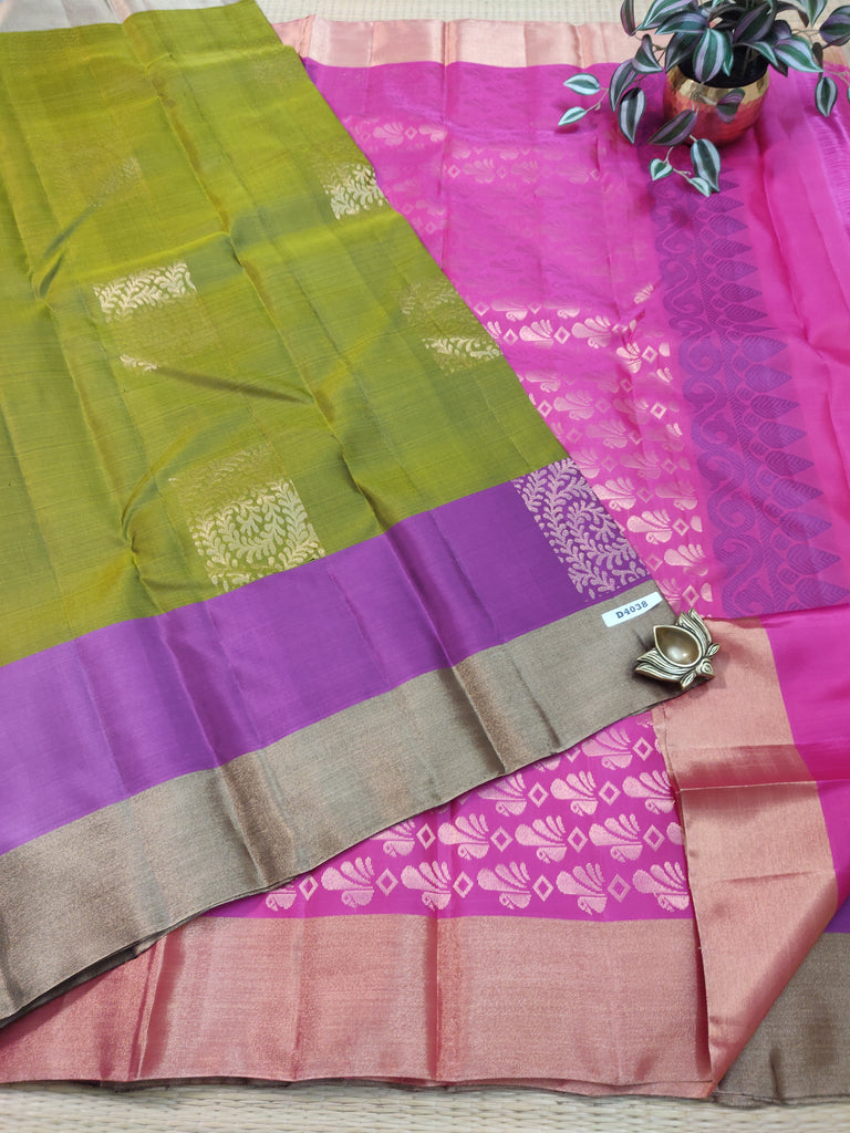Silk Mix Sarees #D4038
