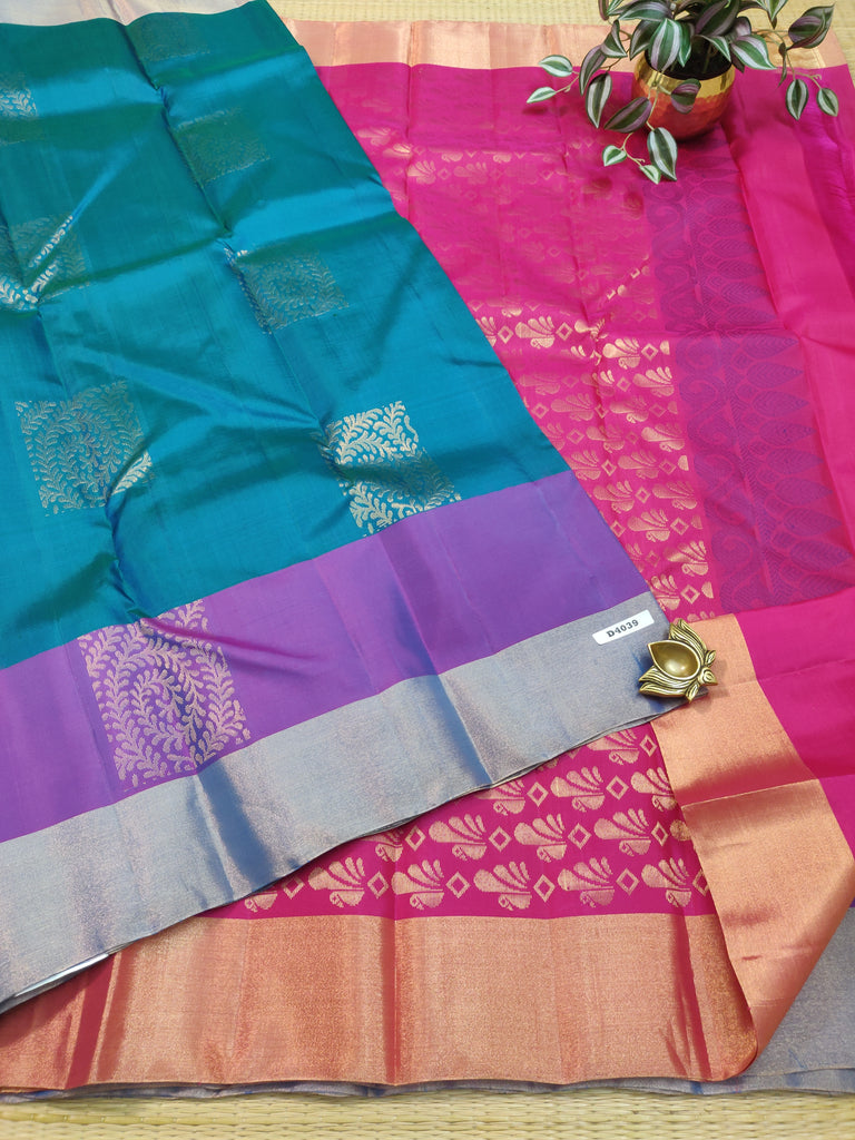 Silk Mix Sarees #D4039