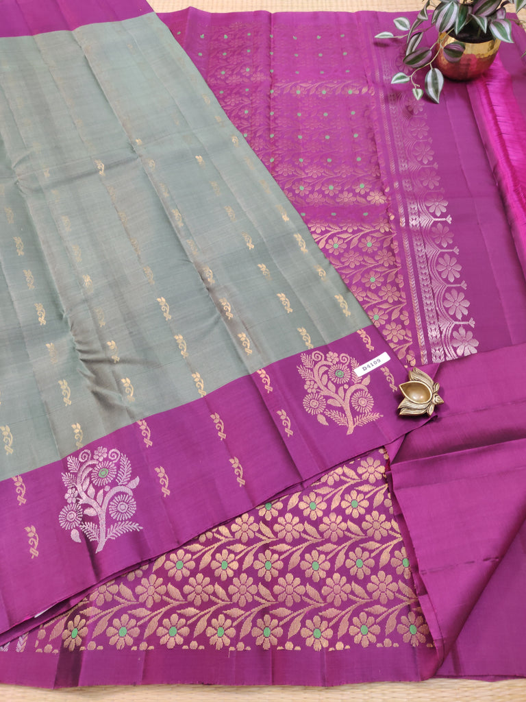 Silk Mix Sarees #D4109