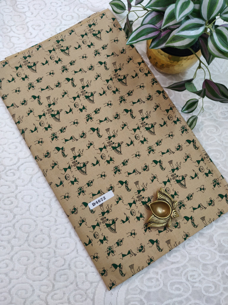 Printed Cotton #D4672