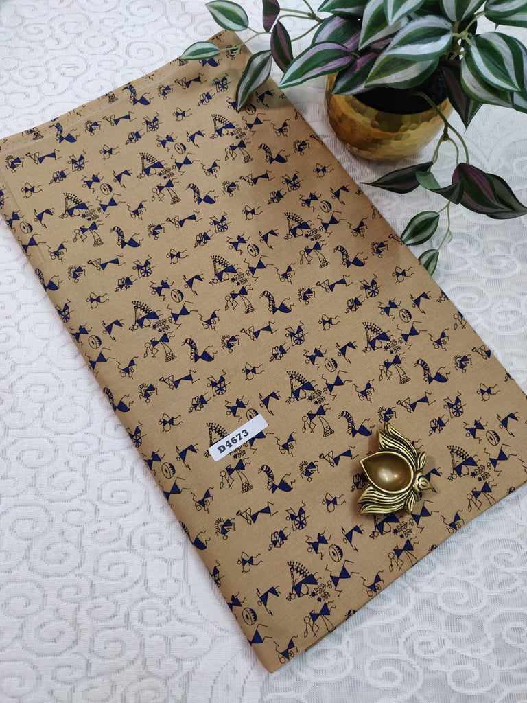 Printed Cotton #D4673