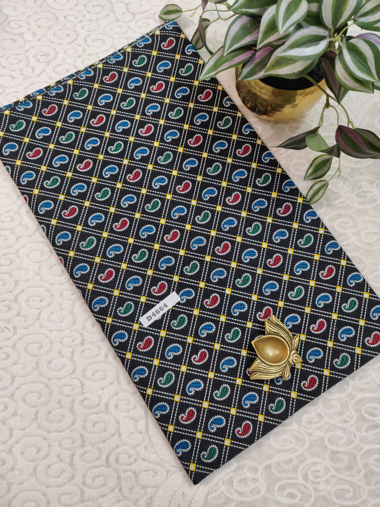 Printed Cotton #D4664