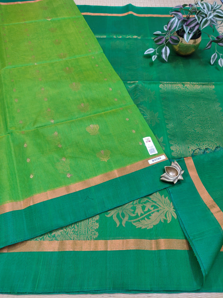 Pure Silk Cotton Sarees #D4766