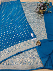 Banaras Georgette Sarees #D4890