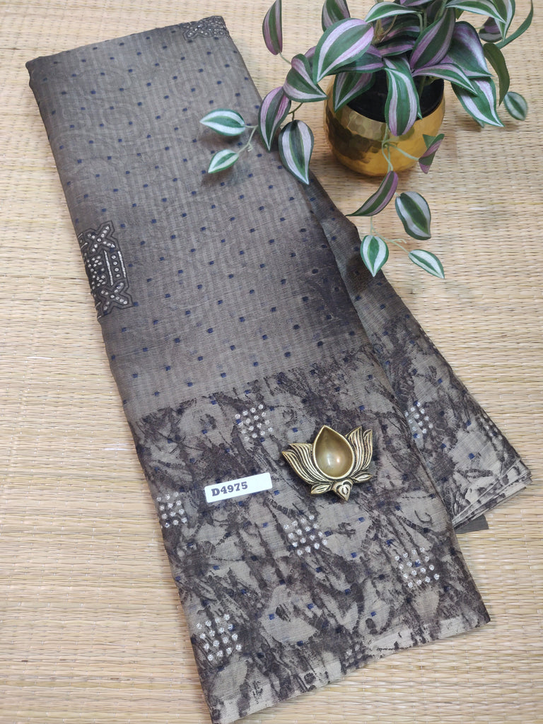 Marble Georgette Sarees #D4975