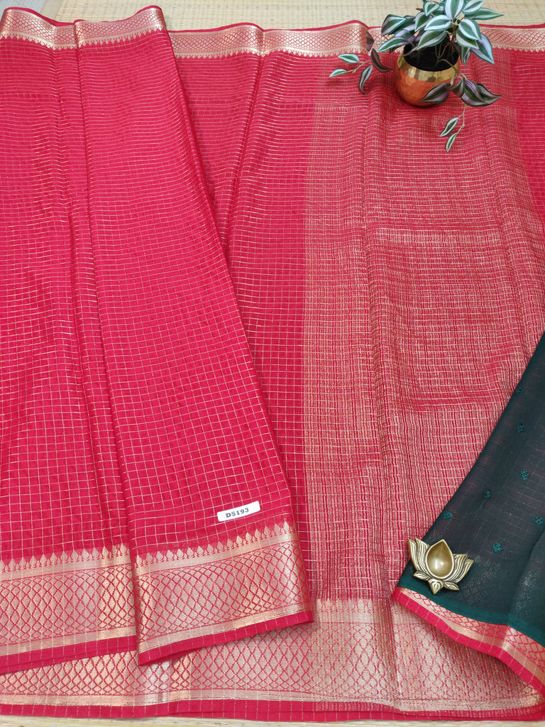 Semi Crepe Sarees #D5193