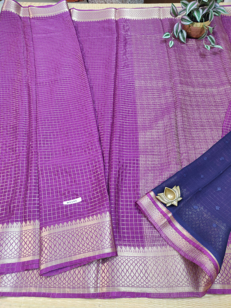 Semi Crepe Sarees #D5197