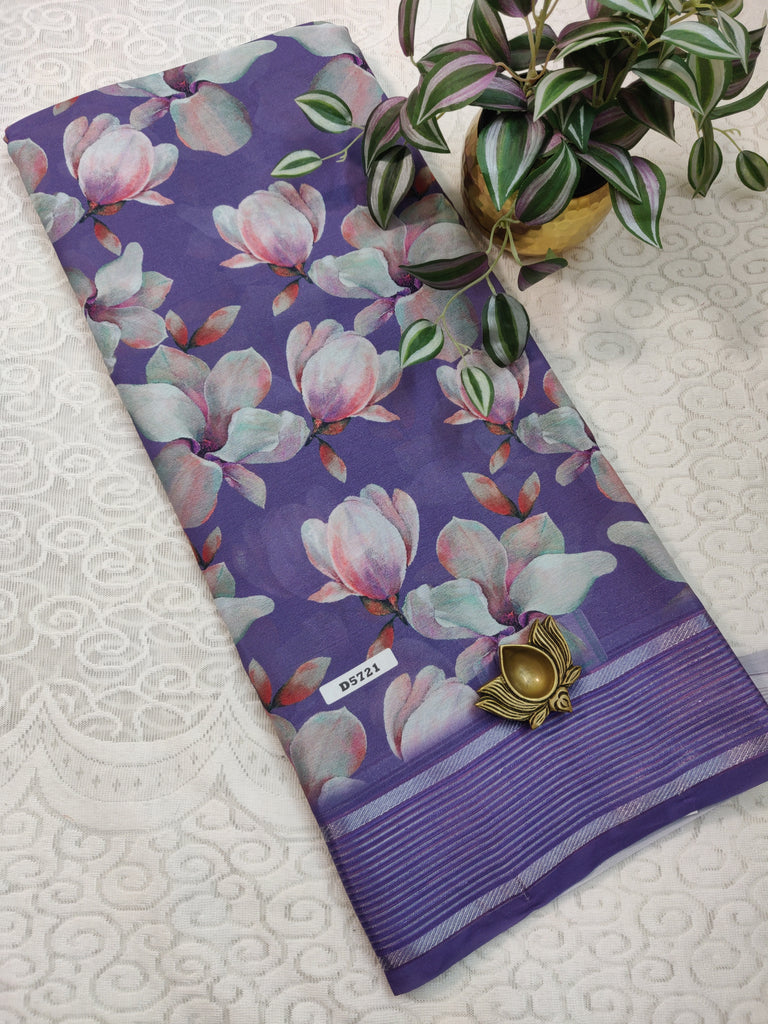 Shimmer Silk sarees #D5721