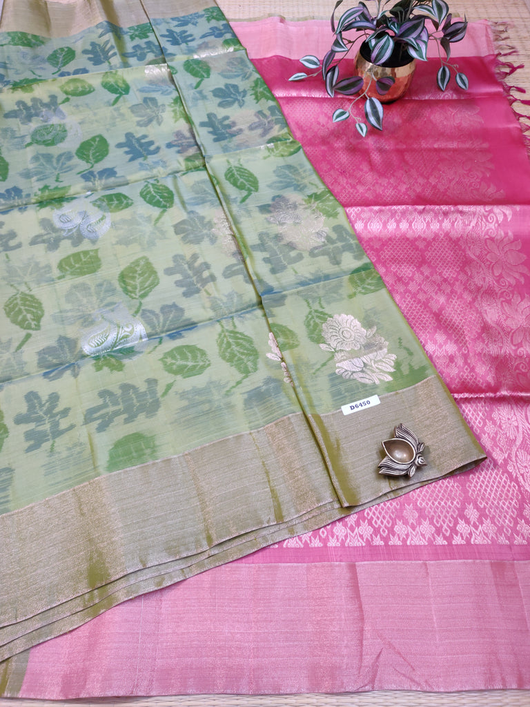 Butta Silk Mix Sarees #D6450
