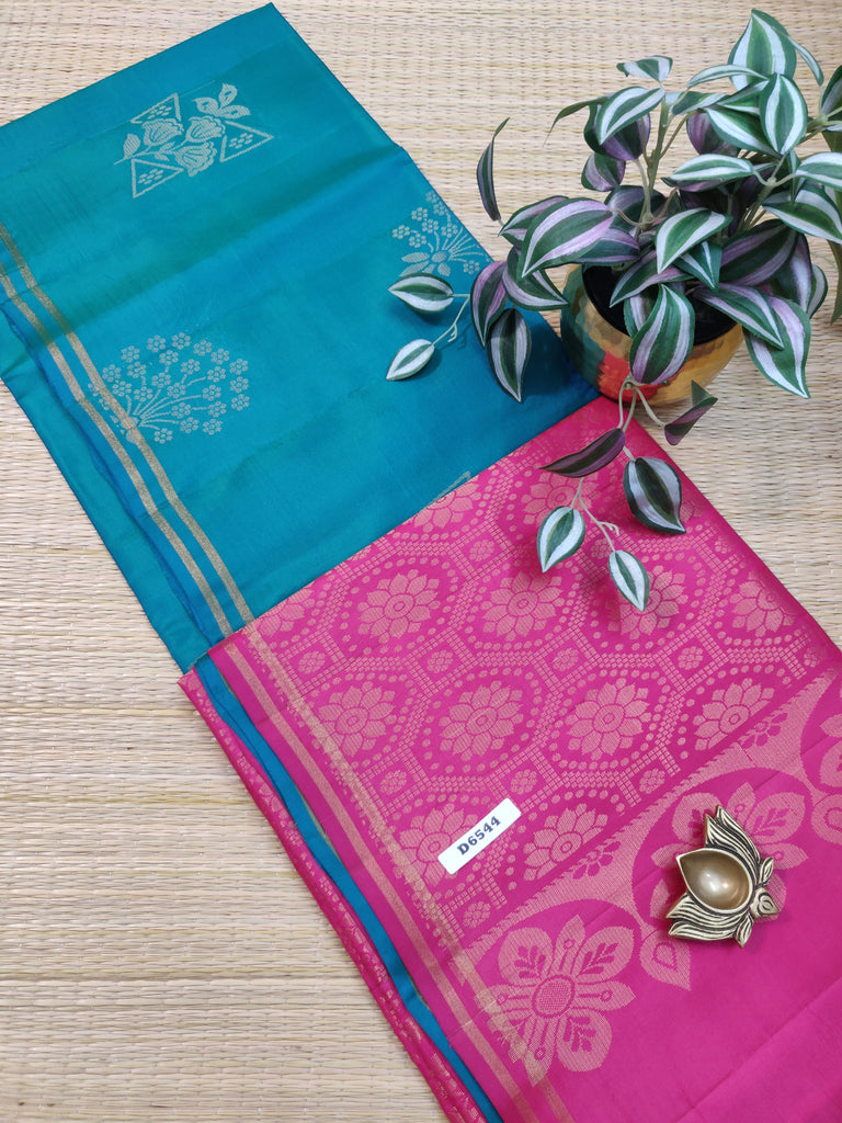 Butta Silk Mix Sarees #D6544