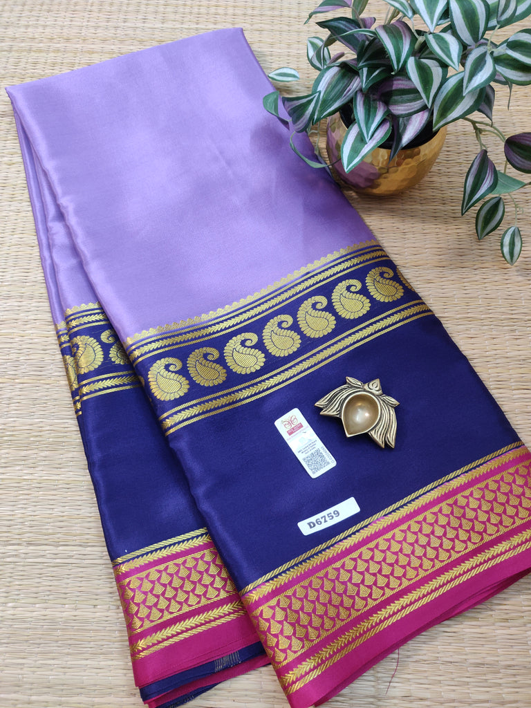 Pure Crepe Silk Saree #D6759