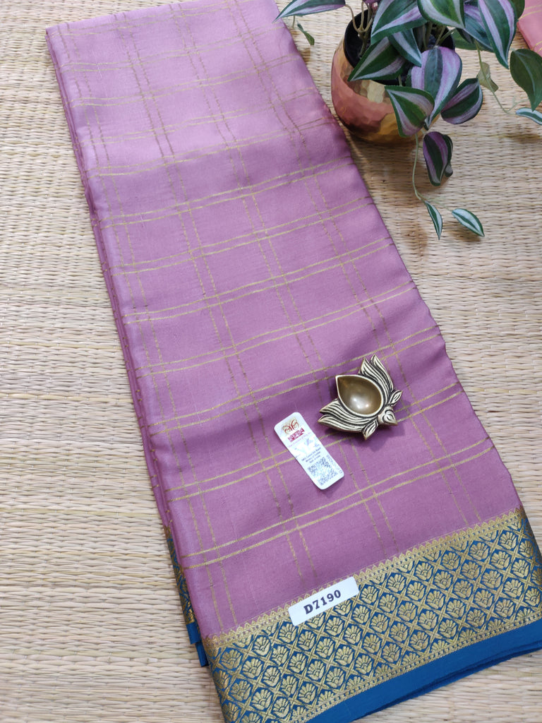 Pure Crepe Silk Saree #D7190