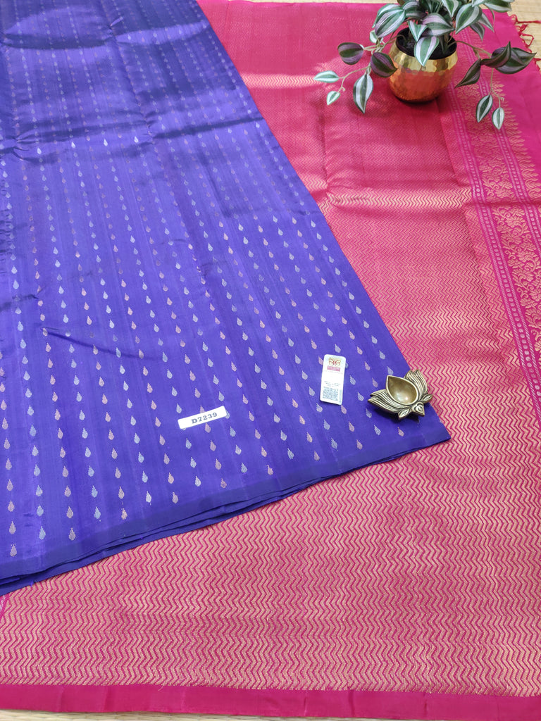 Pure Soft Silk Saree #D7239