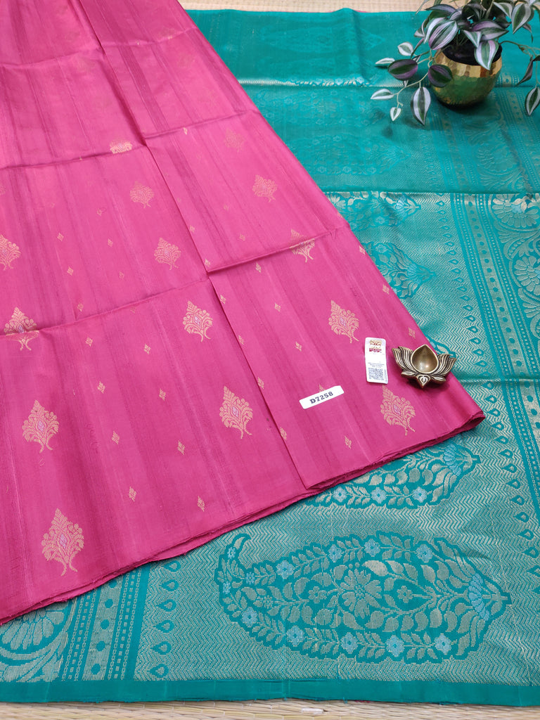 Pure Soft Silk Saree #D7258