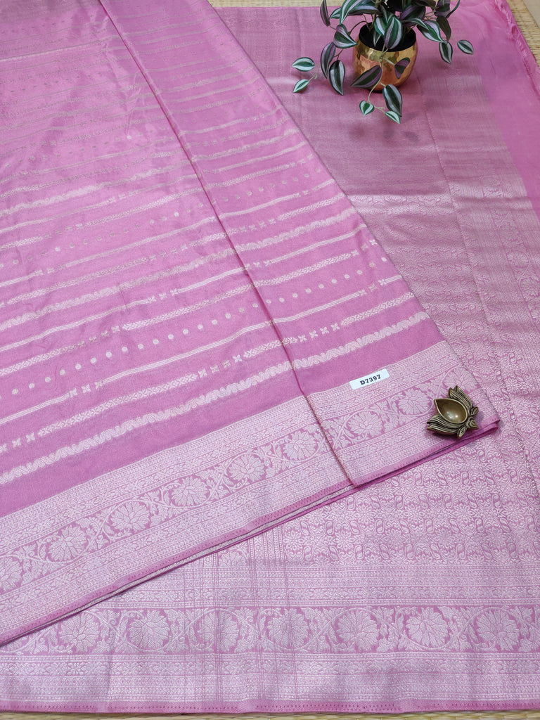 Satin Crepe Saree #D7397