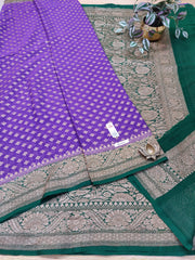 Banaras Georgette Sarees #D7412