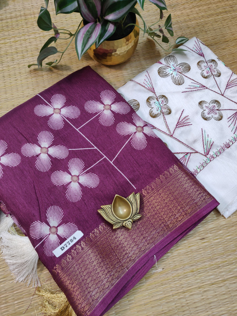 Printed Silk #D7784