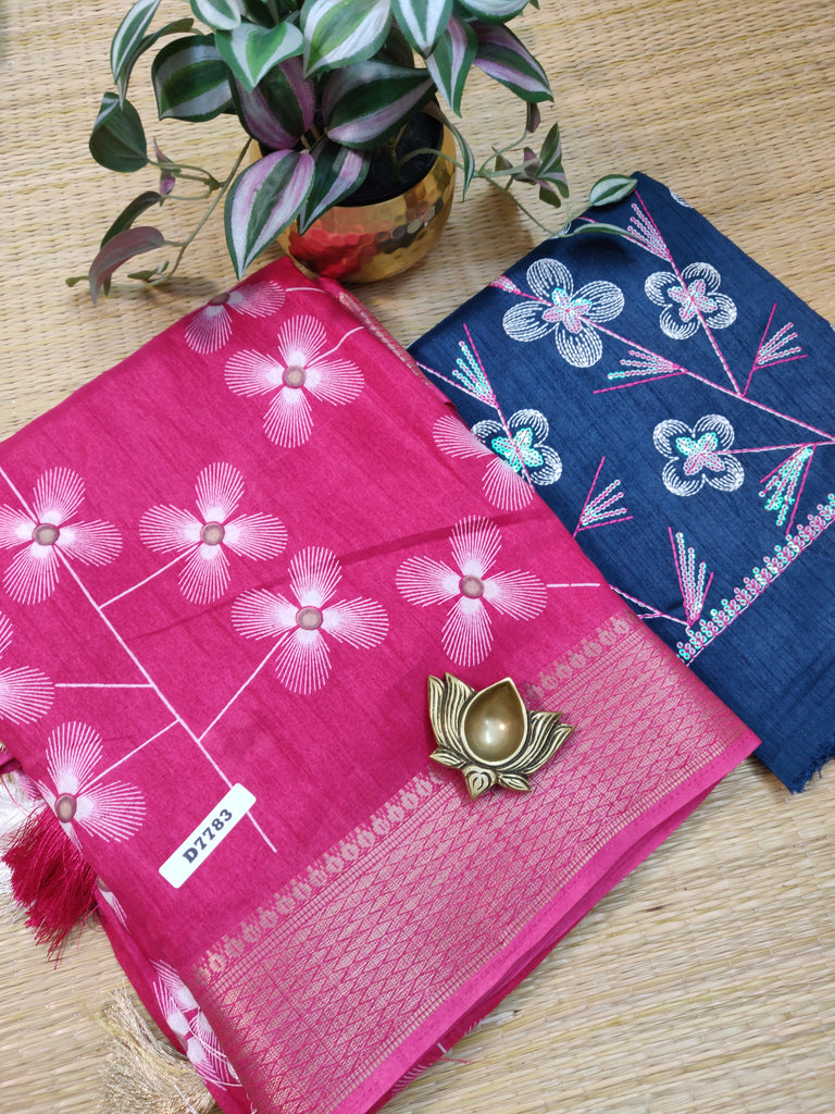 Printed Silk #D7783