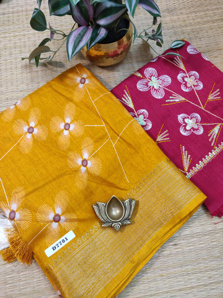 Printed Silk #D7781