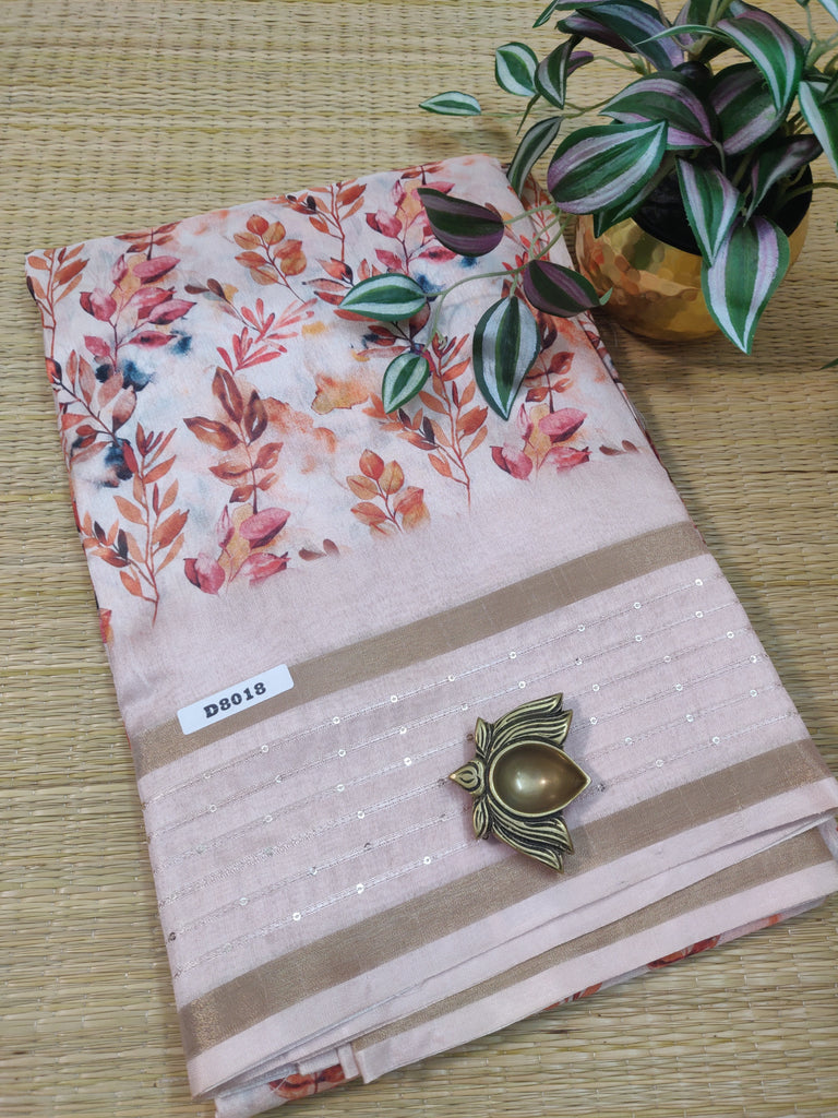Dola Printed Silk #D8018