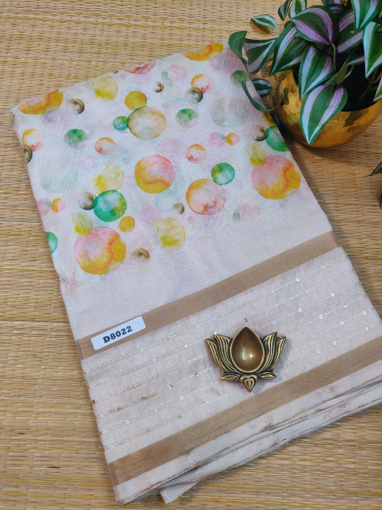 Dola Printed Silk #D8022
