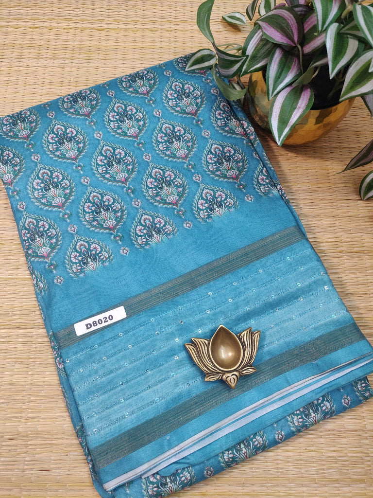 Dola Printed Silk #D8020