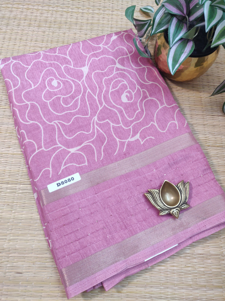 Dola Printed Silk #D8080