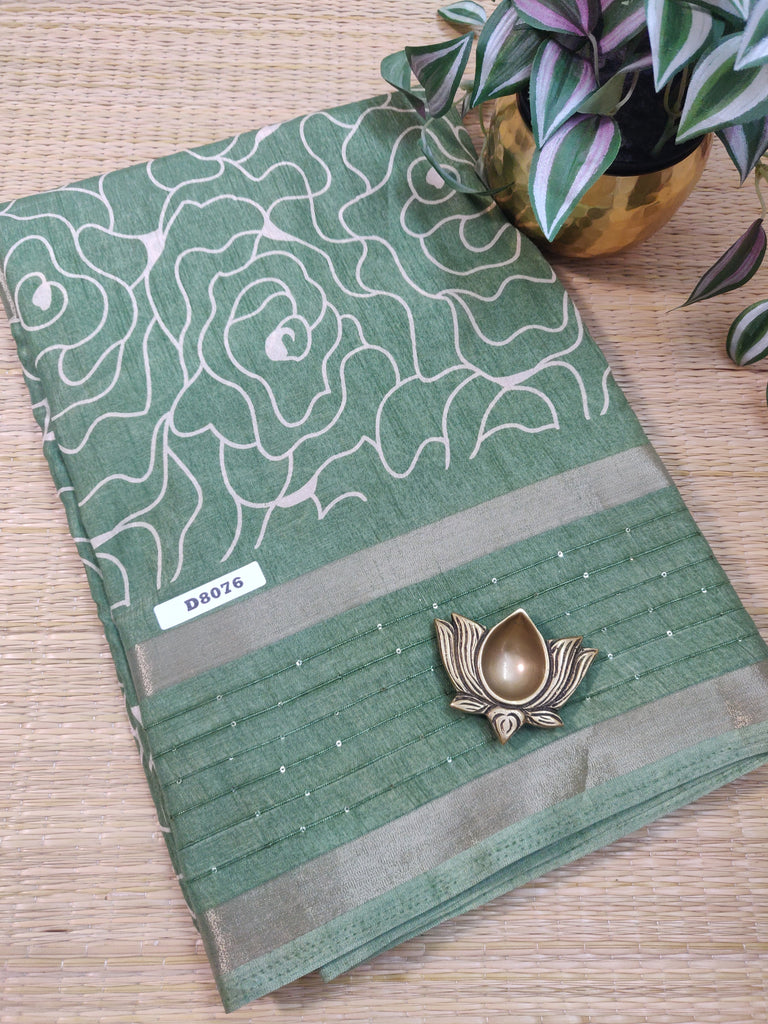 Dola Printed Silk #D8076