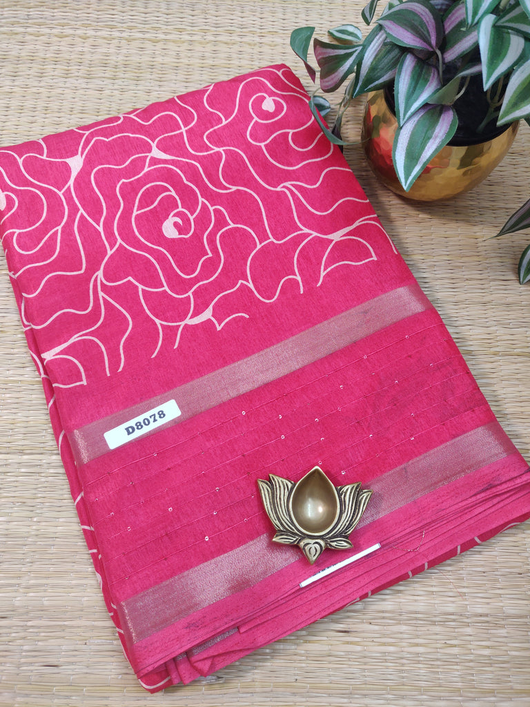 Dola Printed Silk #D8078