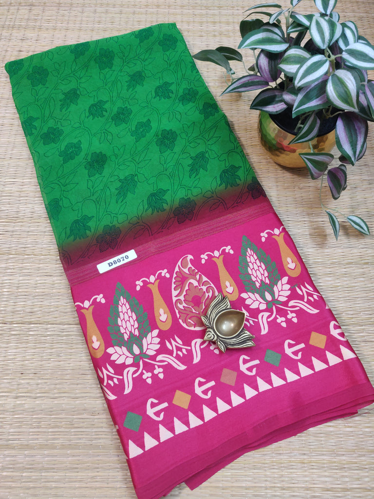 Chiffon Sarees #D8070