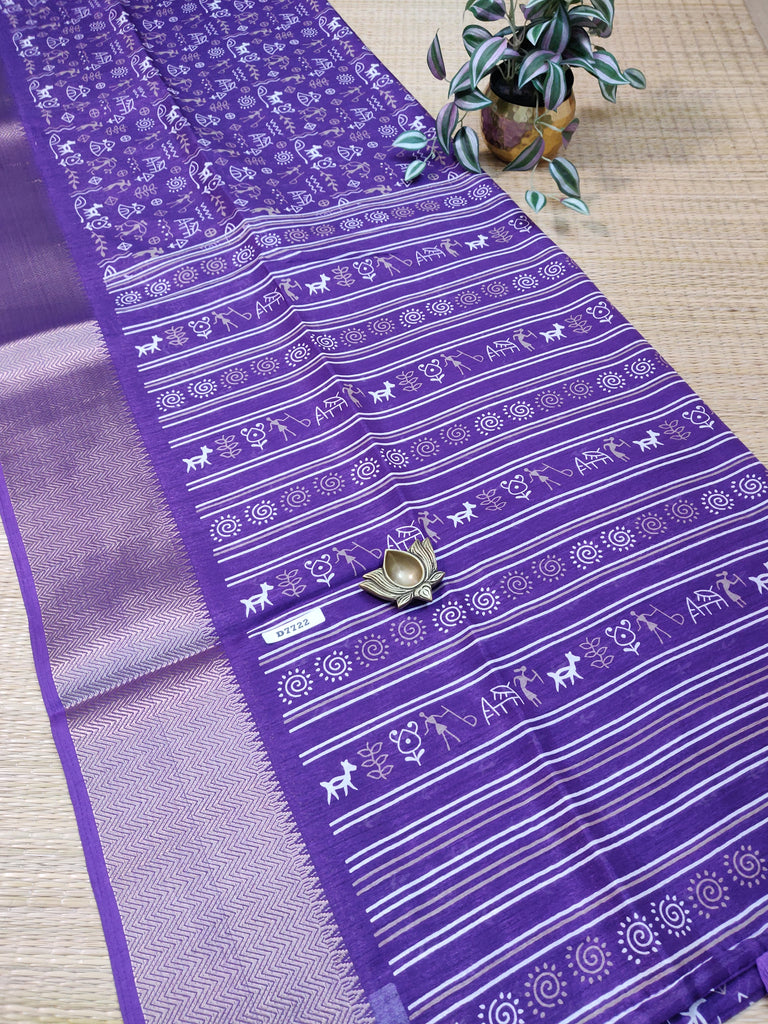 Dola Printed Silk #D7722