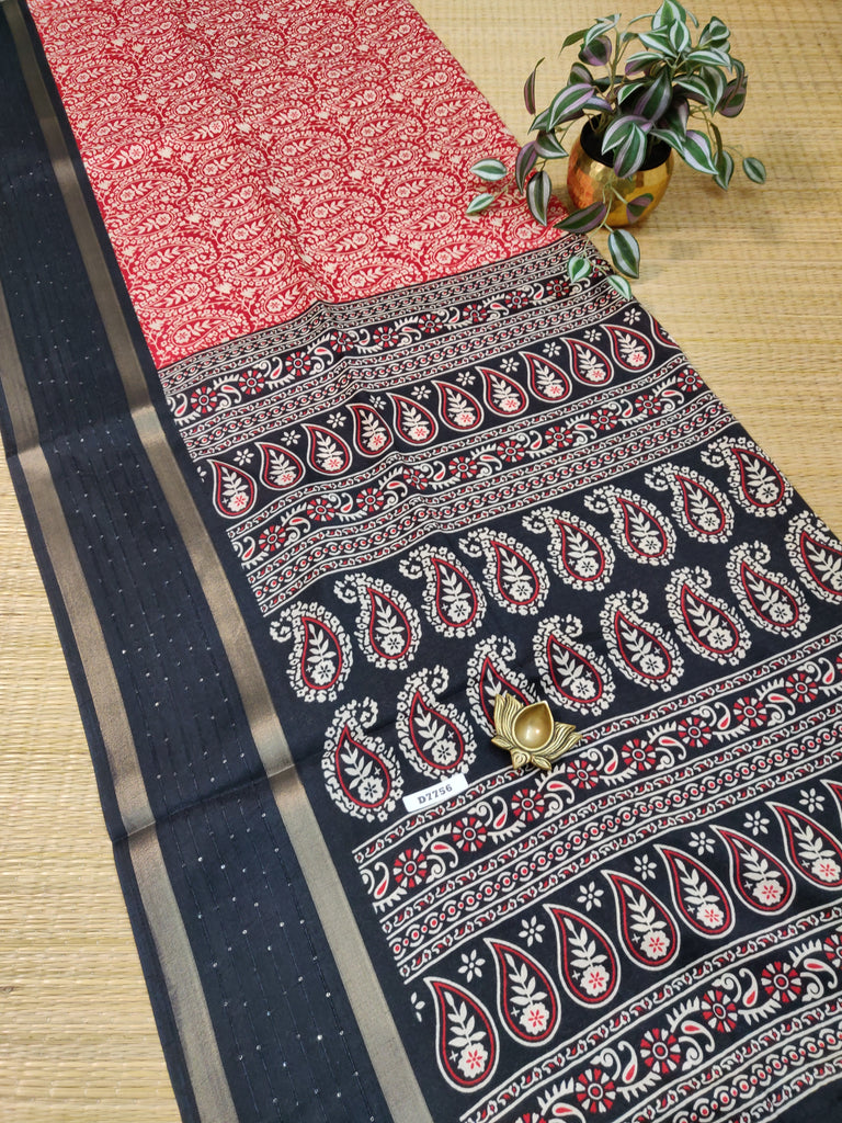 Dola Printed Silk #D7756