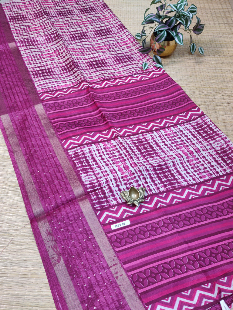 Dola Printed Silk #D7769
